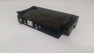 Top view of electronics