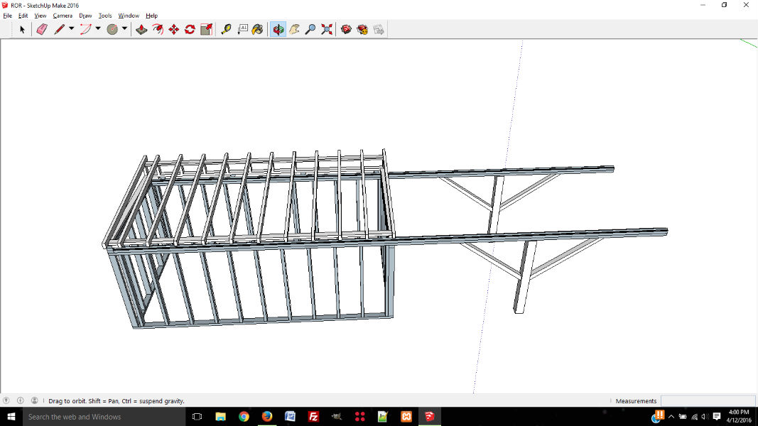 Prototype design side view