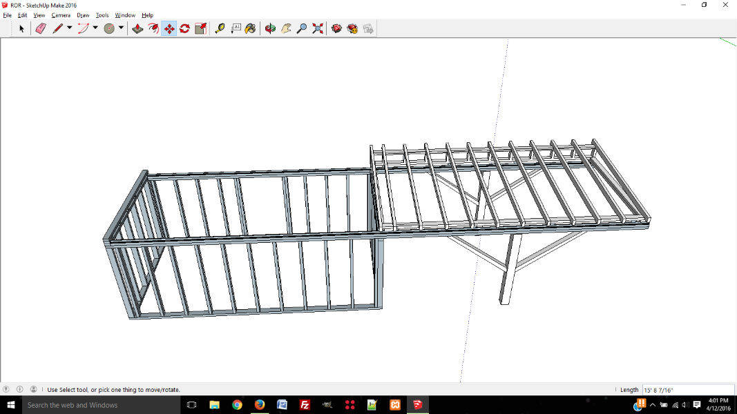 Prototype design roof open